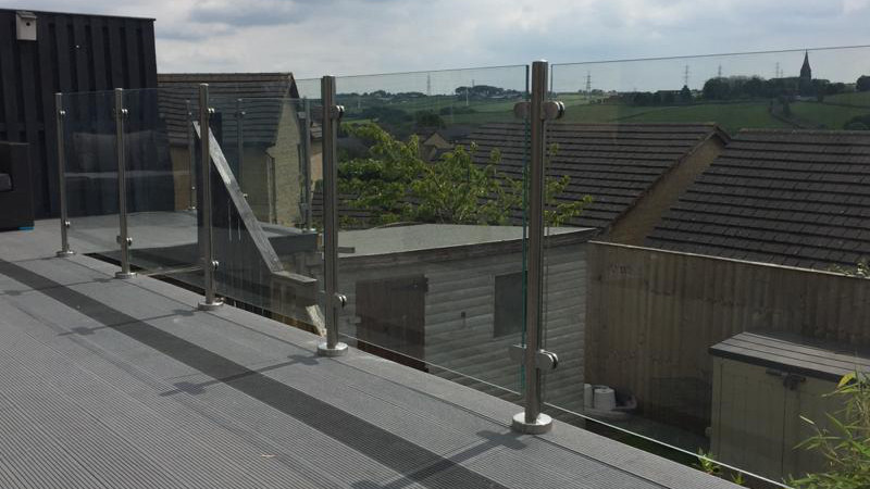 Glass balcony